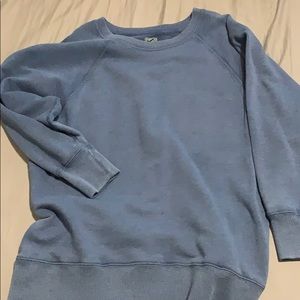 Oversized crewneck